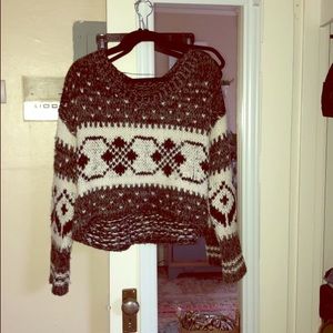 Vintage ski sweater